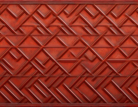 industrial terracotta red pressed metal diamond pattern texture
