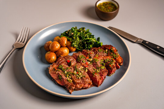Ribeye Steak with Chimichurri