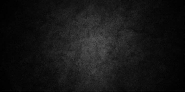Abstract background with black marble texture and Vintage grungy Stone texture for on ceramic tile wallpaper. Black wall texture rough background dark concrete floor or old grunge and space for text.