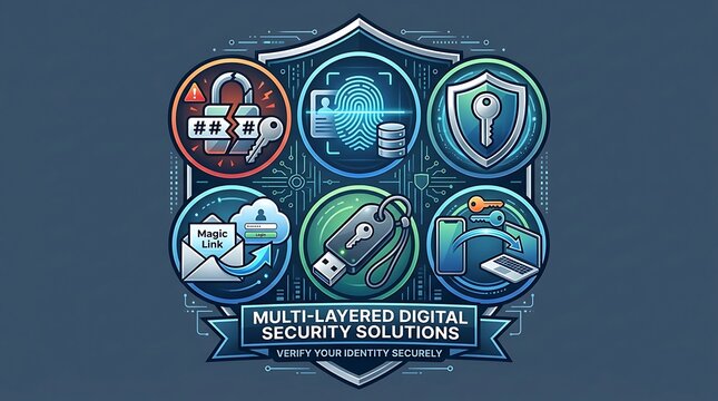 Multi layered digital security solutions for identity protection