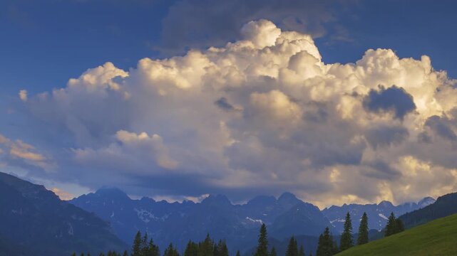 Rusinowa Polana and the Tatra Mountains, Poland