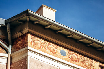 Ornamental facade decoration on a historic building in Monaco © Andrei Antipov