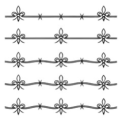 set of decorative elements © MST. JANNATUL