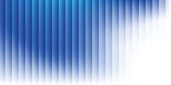 Abstract blue cyan turquoise light gradient background. Translucent geometric shapes, vertical bar pattern. Smooth light transitions and soft glow. Modern ripple texture backdrop. Vector illustration