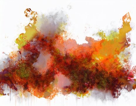 photographic filter texture effect vintage ruined with acid rust on white background