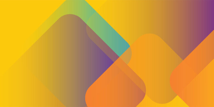 Set of abstract background with colorful geometric shapes