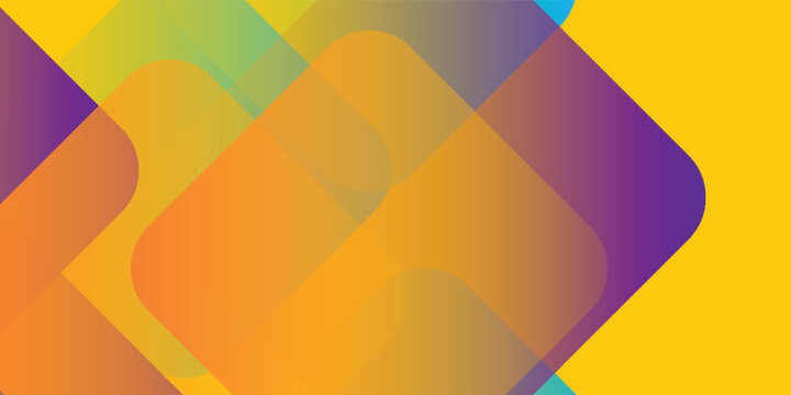 Set of abstract background with colorful geometric shapes