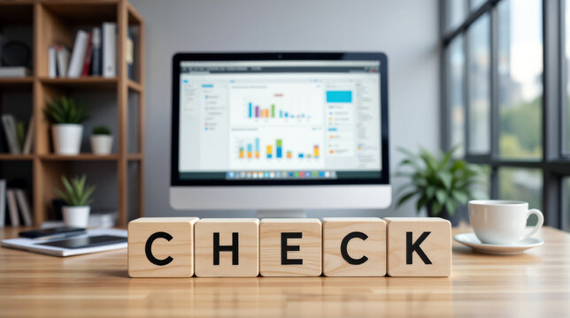 Check process for checklist completion and quality control, helping confirm accuracy, approval, inspection results and final verification before important decisions or service delivery