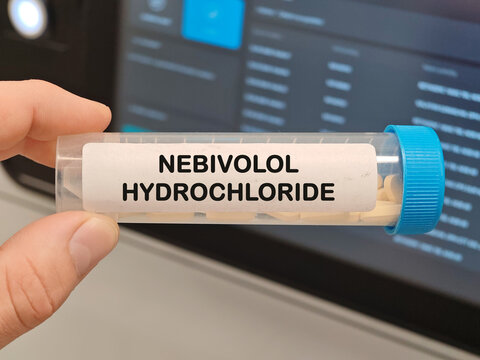 NEBIVOLOL HYDROCHLORIDE beta 1 blocker for hypertension and heart failure tablets in laboratory