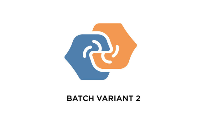 Interconnected Hexagonal Graphic Logo Design.