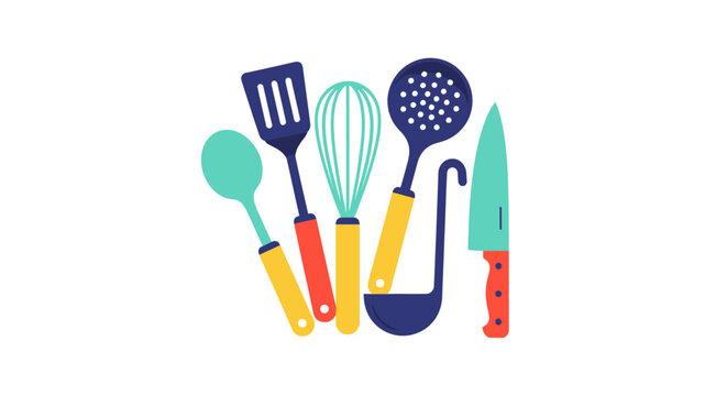 Kitchen Utensils and Cooking Tools.