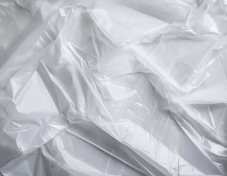 white crumpled and creased plastic poster texture background plastic texture overlay