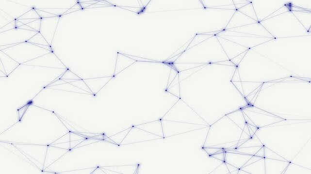 Indigo Plexus Mesh Network Technology Motion Background Loop