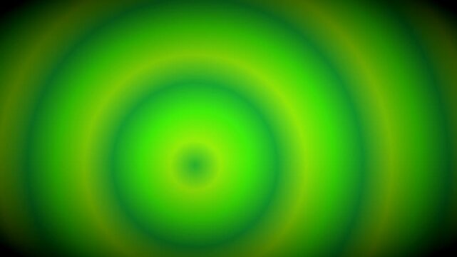 Chartreuse Green Radial Gradient Motion Background Seamless Loop