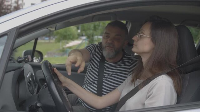 Driving instructor and training course