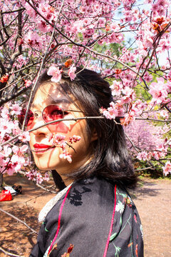 Cherry Blossom Portrait