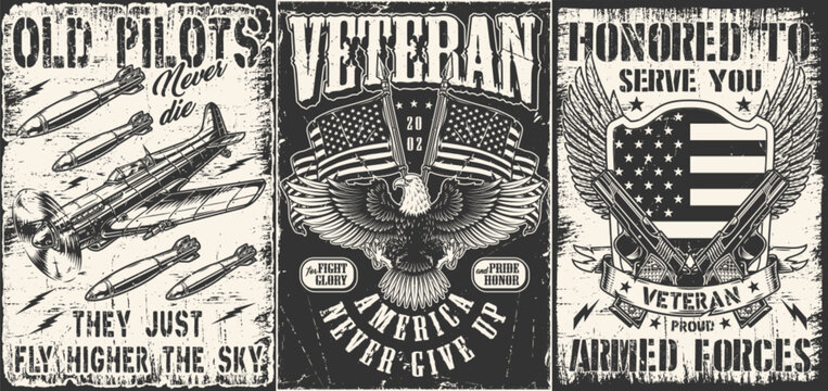 Military logo msg