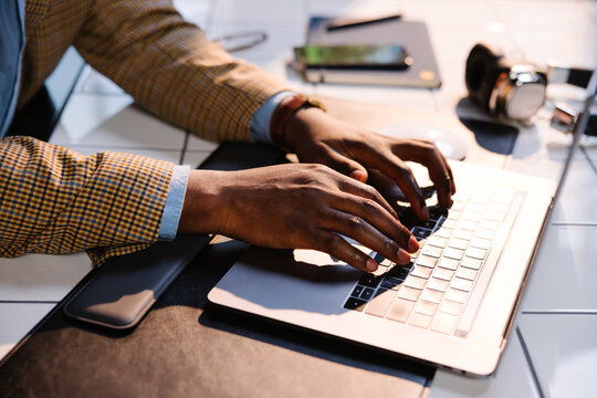 Business Typing on Laptop 