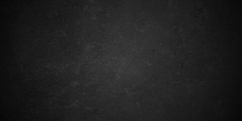 Fototapeta premium Distressed dark black old wall paper grunge background. black blackboard chalkboard texture. black concrete wall texture vintage grunge charcoal rough, distress backdrop background.