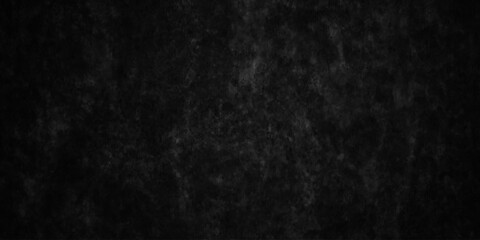 Obraz premium Black parchment paper blackboard chalkboard texture. black concrete wall texture vintage grunge charcoal rough, distress backdrop background. Distressed dark black old wall paper grunge background.