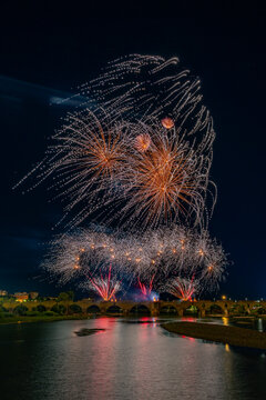 New Year 2027 fireworks celebration in Badajoz