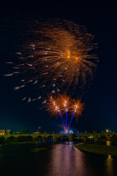 New Year 2027 fireworks celebration in Badajoz