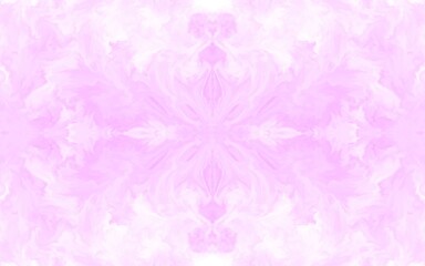 Fototapeta premium Pink floral abstract art background