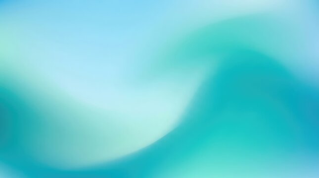 Abstract science background with equations networks and flowing energy waves in blue tones