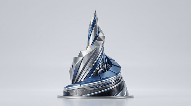 Cutting-edge quantum innovation core floating majestically in a futuristic environment