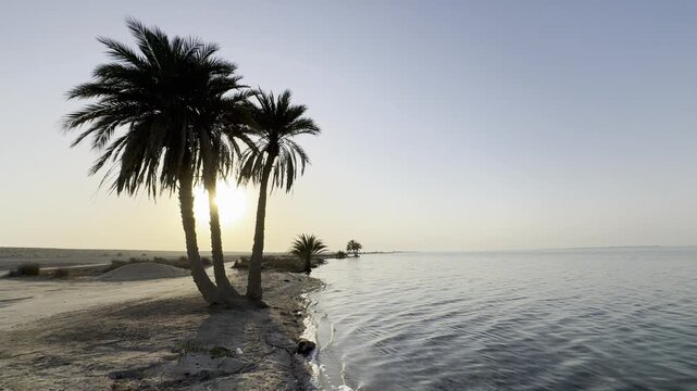 Uqair beach in Ahsa city Saudi Arabia 