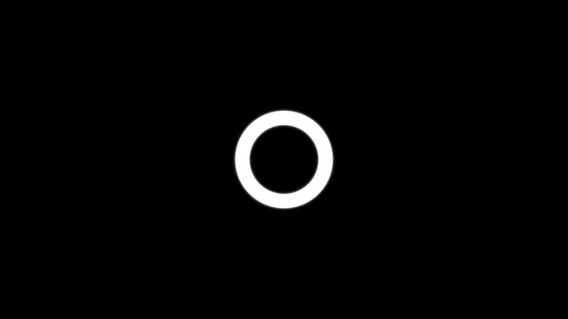 Colorful cartoon firework animation with explosive circle bursts and glowing ellipse lines on black screen backdrop festive motion graphics element for video creation and gaming fx 4k.