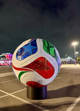 SoFi Stadium in Los Angeles hosting the FIFA World Cup 2026 USA vs Turkey game