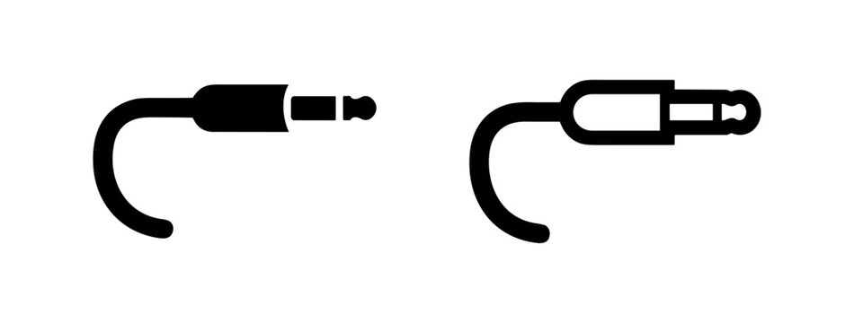 TRS audio jack icon