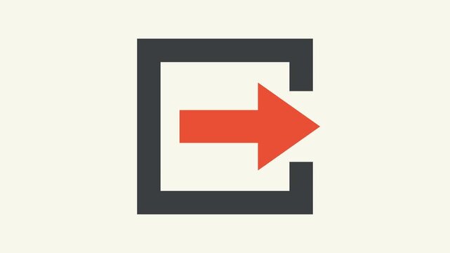 Logout Animation icon