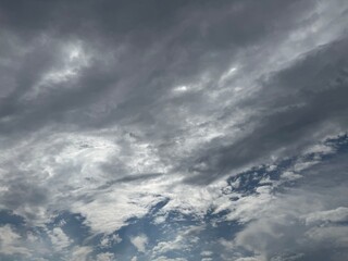 Obraz premium Wolken am Himmel