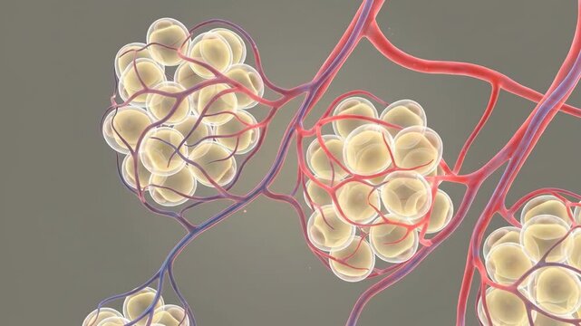 In depth representation of cellular structures and their connections in the field of biological science