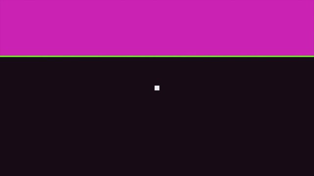 Magenta Chartreuse Animated Title Card Intro Opener Editable