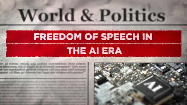 Freedom of Speech in the AI Era
