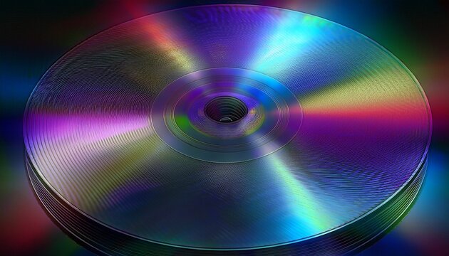 graphic design composition featuring cd case texture overlay