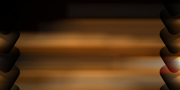 Dark abstract motion blur background with geometric side borders