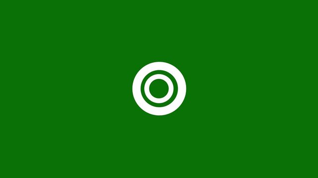 Creative circle bursting firework animation with fast glowing lines, shiny ellipse blast effects, flat vector cartoon overlay,  motion graphics 4k on green screen background.mp4