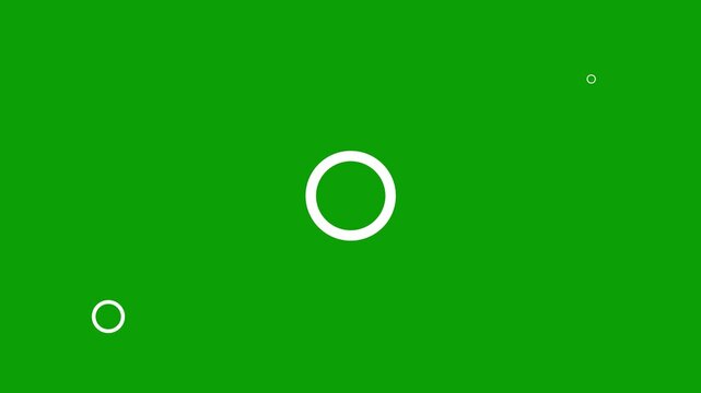 Modern circle burst animation showing vibrant fireworks explosion, glowing spark trails, flat vector blast overlay, cinematic motion graphics 4k on green screen background.mp4