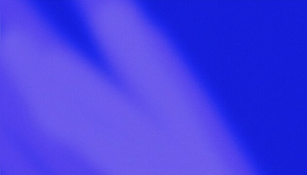 Abstract grain background with blue spectrum light leak on dark texture and noise with vibrant gradient colors. indigo film