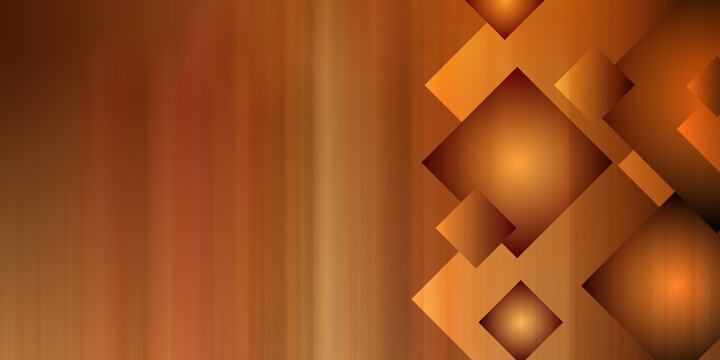 Abstract background with brown gradient squares