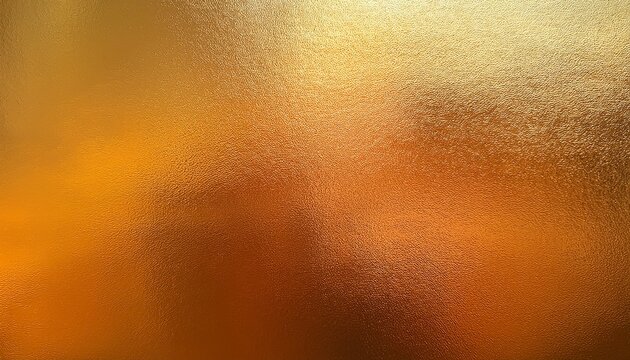 gold or orange foil texture background abstract gradient bright and shiny light reflection rough texture surface glass effect background