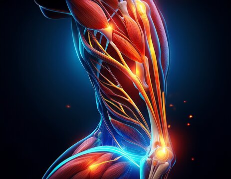 detailed anatomy of tendons for sports rehabilitation and healthcare