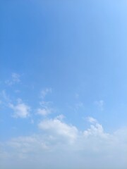Obraz premium blue sky with clouds