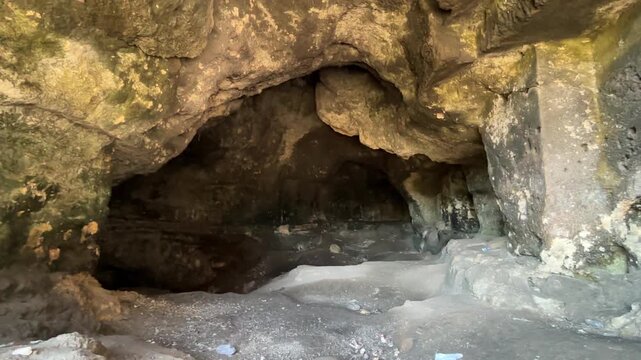 Located in Istanbul, Turkey, Yarimburgaz Caves are one of the oldest settlements in human history.