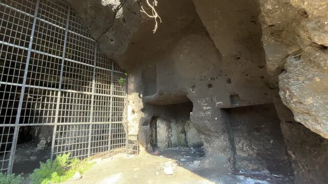 Located in Istanbul, Turkey, Yarimburgaz Caves are one of the oldest settlements in human history.