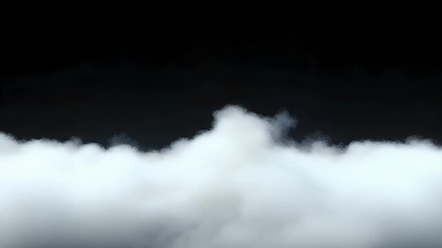 Soft white smoke plumes rising gracefully against a deep black background creating an ethereal atmospheric effect perfect for creative digital backgrounds and artistic graphic design projects